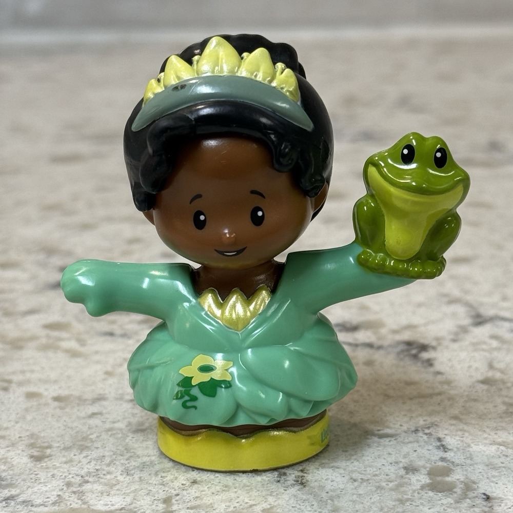 Fisher Price Little People Talker Disney Princess & The Frog Tiana Naveen 2017